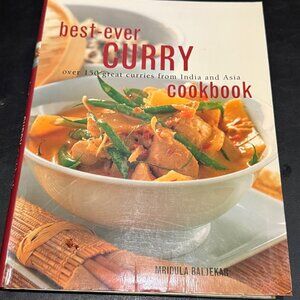 Best-Ever Curry 150 Great Curries Hardcover Cookbook by Mridula Baljekar 2004
